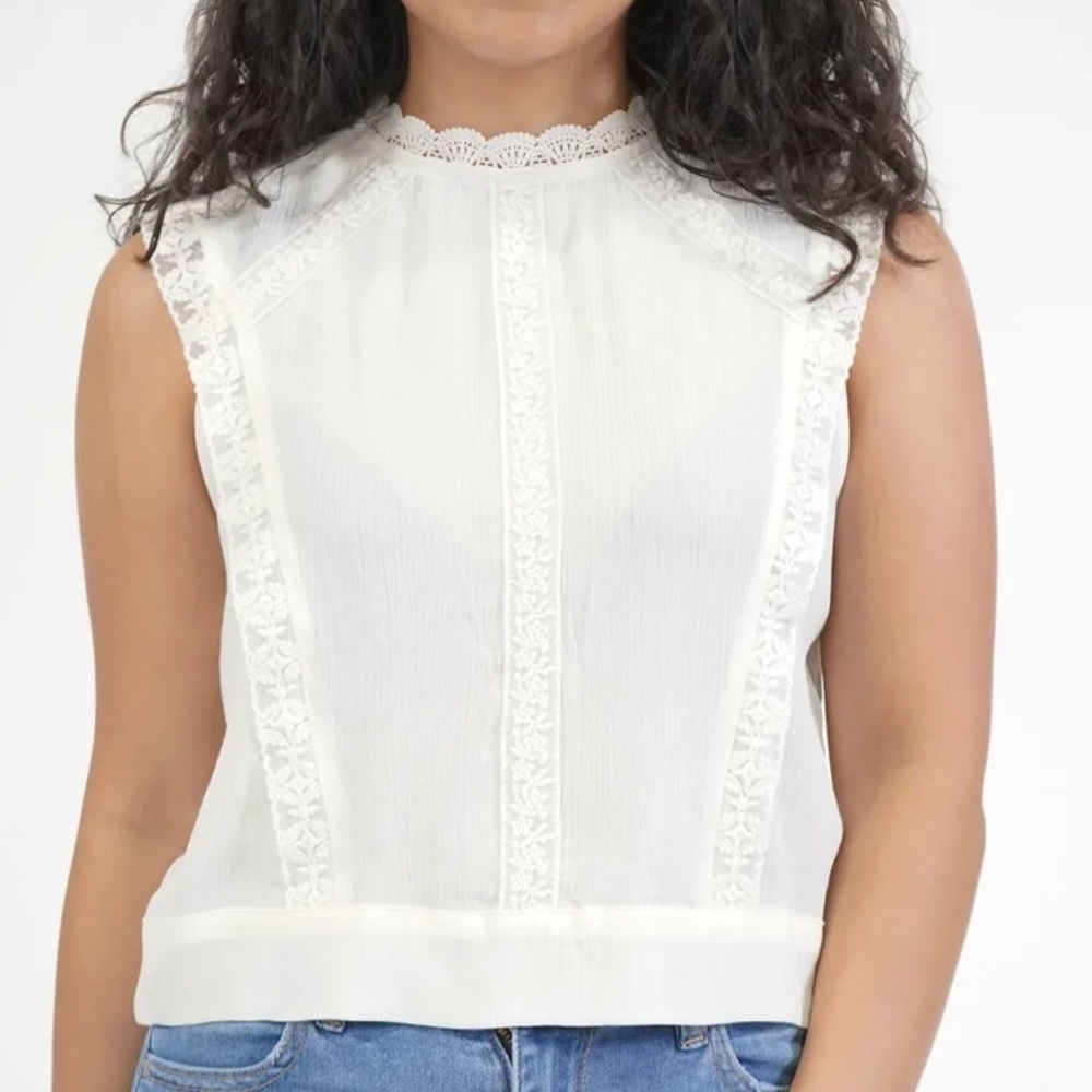 Self Love Victoria Lace Front Tie Back Tank